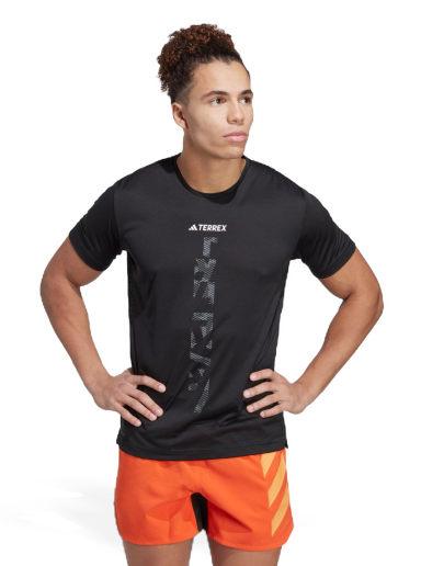 Tričko adidas Performance Terrex Agravic Trail Running Čierna | HT9441