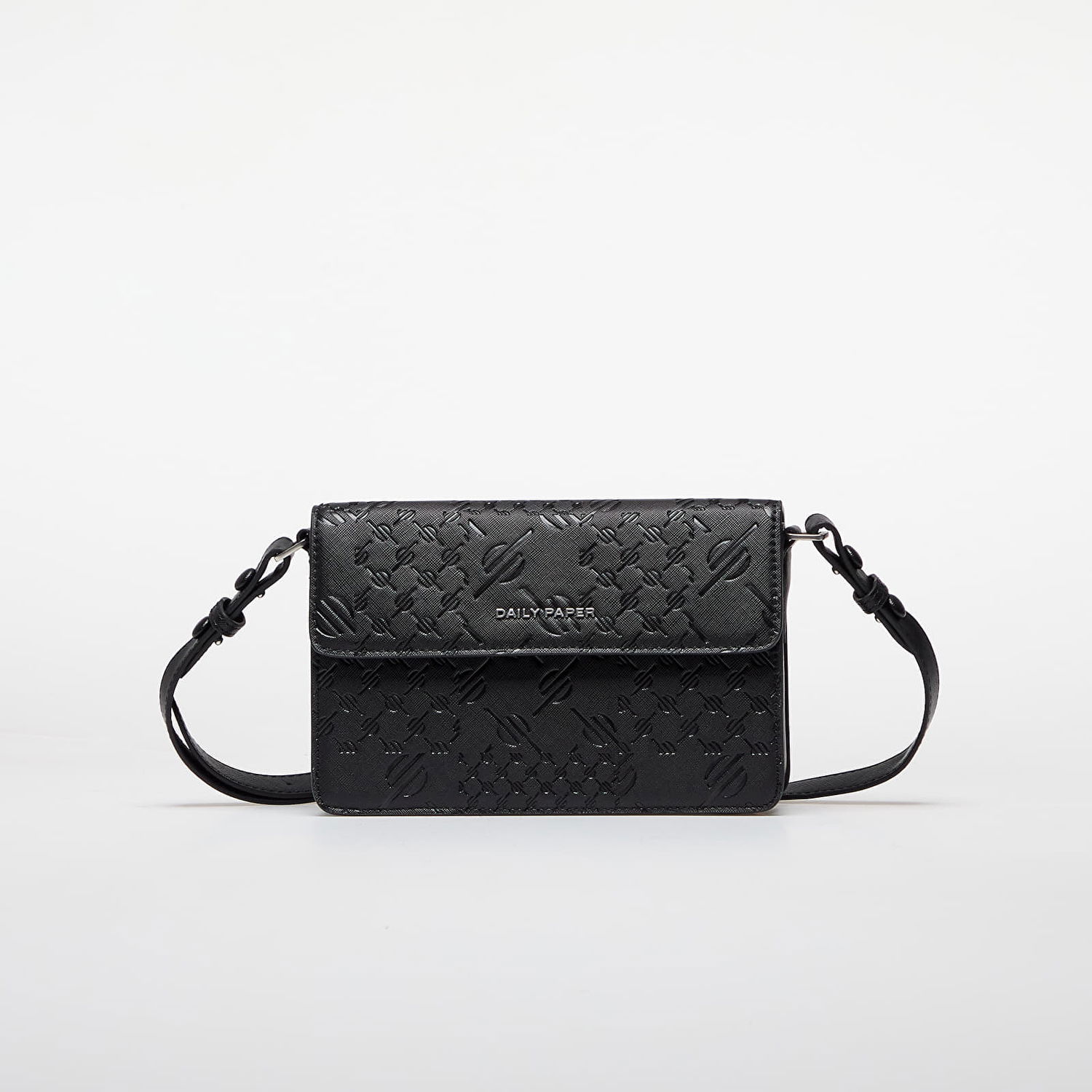 Taška cez rameno DAILY PAPER Black Repatch Crossbody Bag Čierna | 2423068, 0