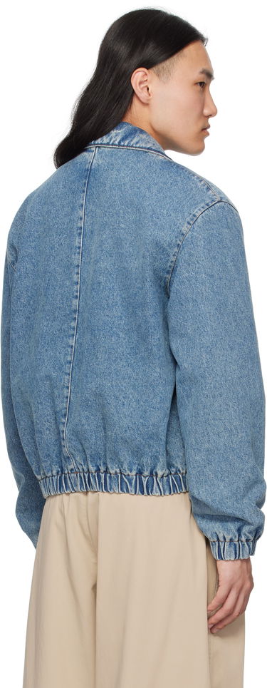 Bomber bunda AMI AMI Paris Ami de Coeur Denim Jacket Modrá | HJK043.DE0046, 2