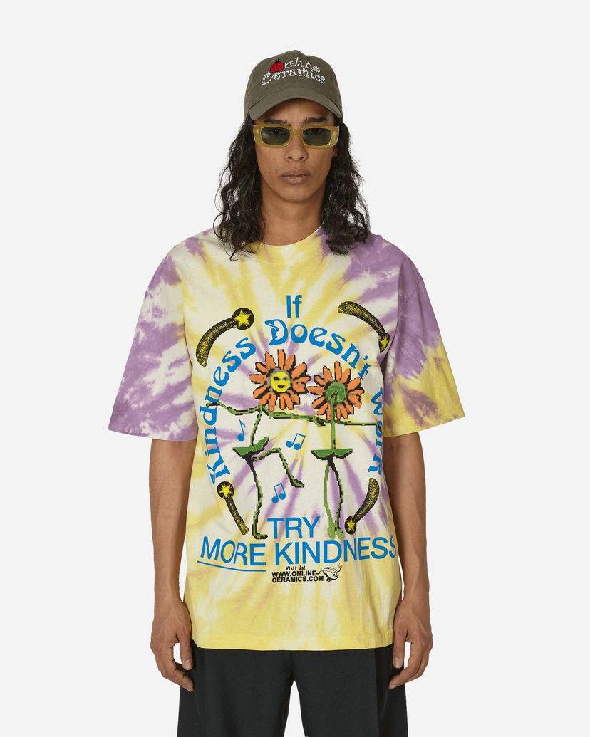 Tričko Online Ceramics Try More Kindness Tie-Dye T-Shirt Multicolor Rôznofarebný | KINDNESSTEE TIEDYE