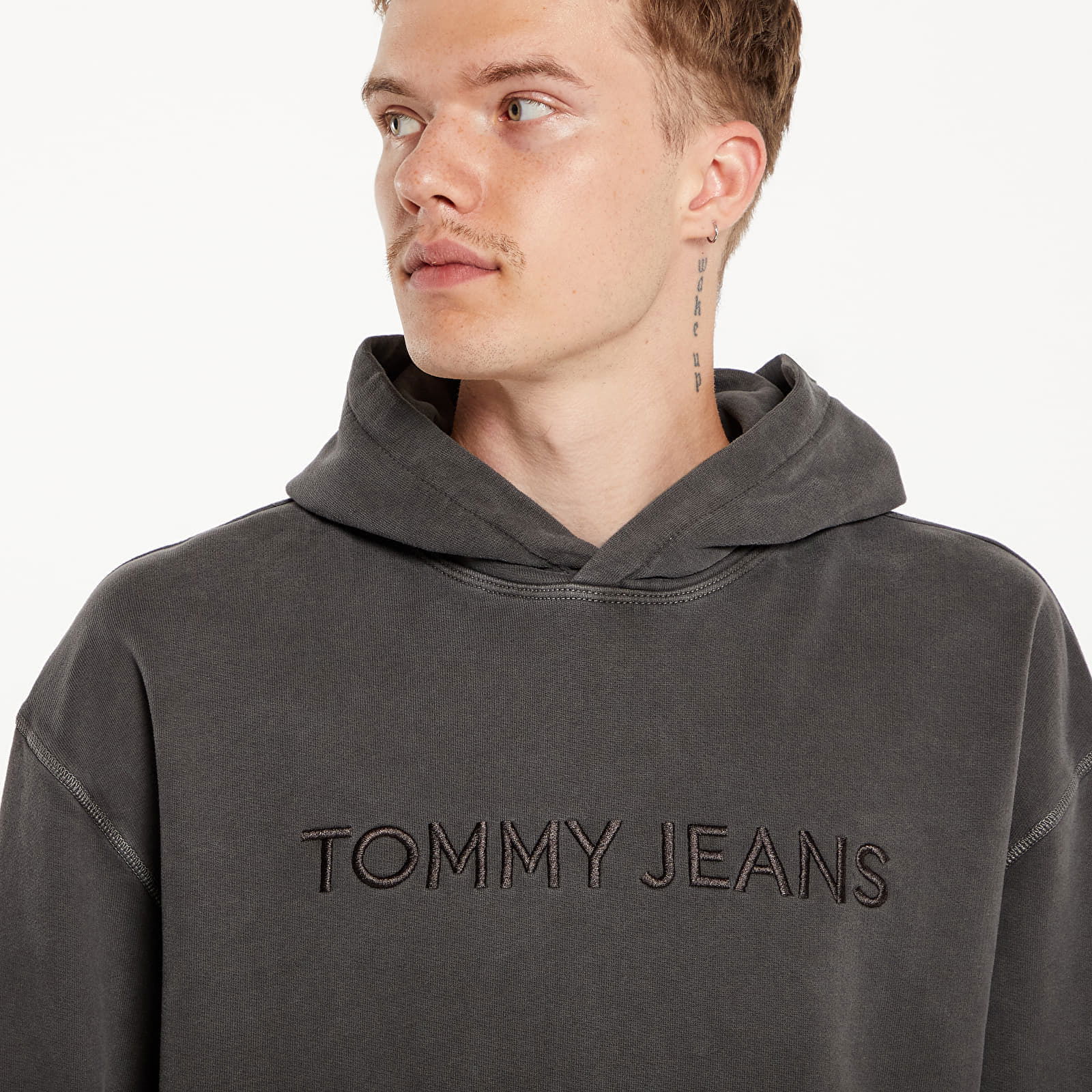 Relaxed Loose Classic Hoodie Black