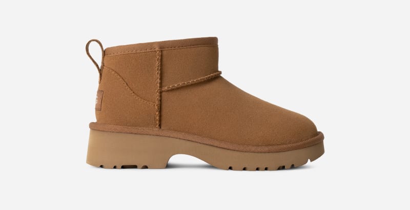 Tenisky a topánky UGG UGG Classic Ultra Mini New Heights Boots Hnedá | 1157732K-CHE, 0