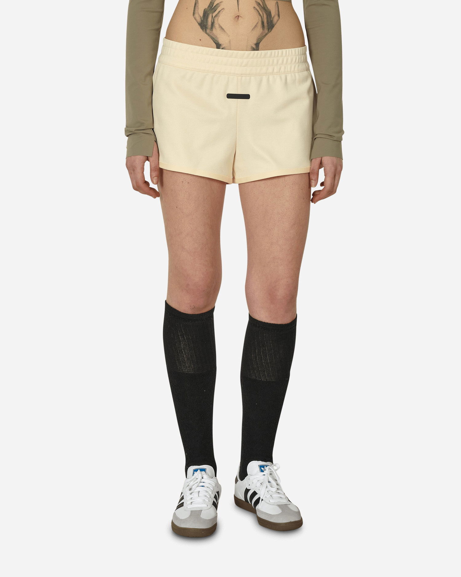 Šortky adidas Originals Fear of God Athletics Tricot Shorts Pale Yellow Žltá | IW8933 001, 0
