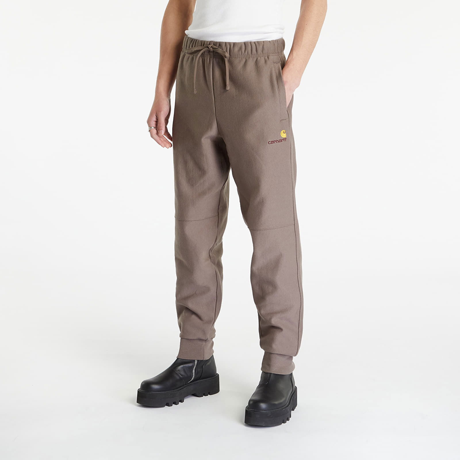 American Script Jogging Pant Brown