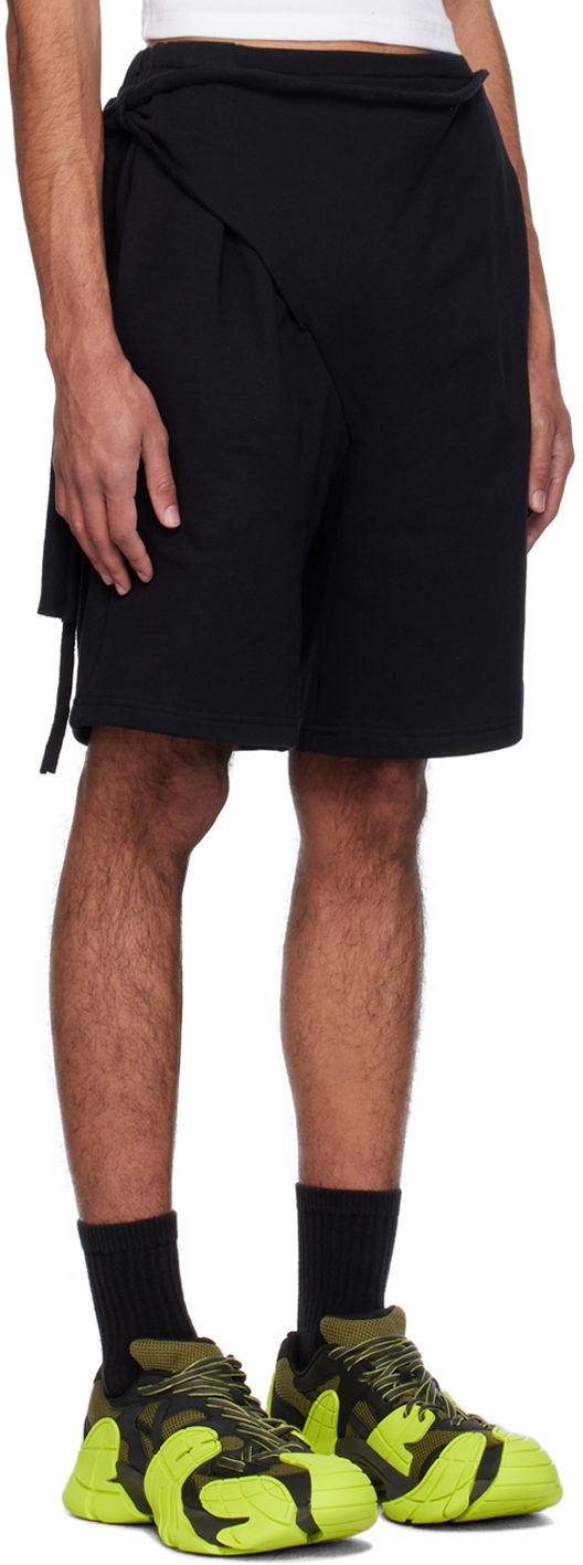 Šortky Ottolinger Ottolinger Wrap Shorts Čierna | 1503701, 1