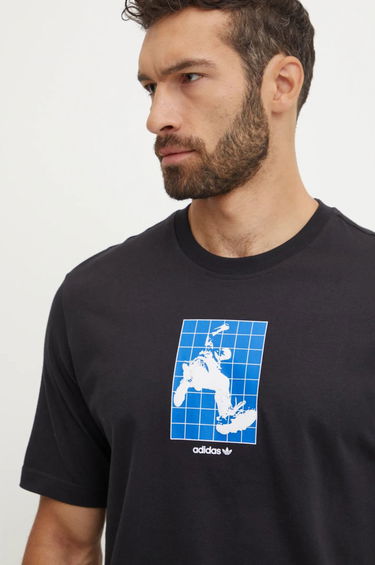 Tričko adidas Originals Skateboarder Graphic T-Shirt Čierna | IY2080, 3