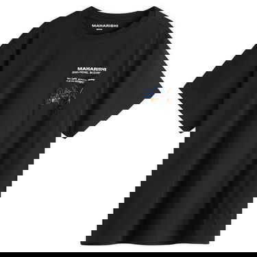 Tričko Maharishi Maharishi x Basquait Year Of The Snake Graphic Tee Čierna | 1466-BLK, 0