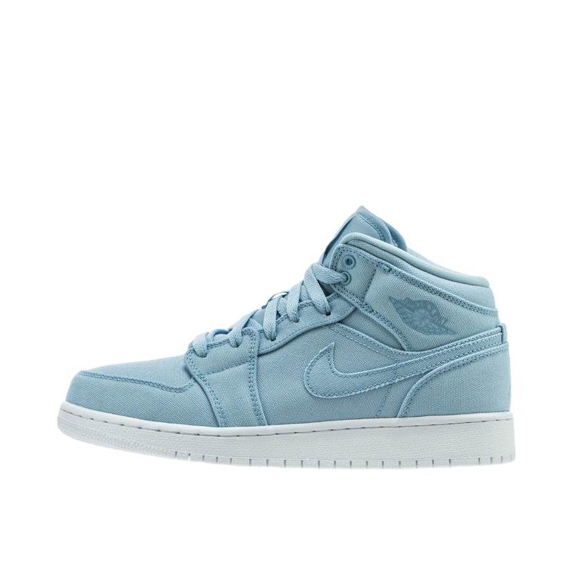 Tenisky a topánky Jordan Air Jordan 1 Mid Canvas Modrá | 554725-425