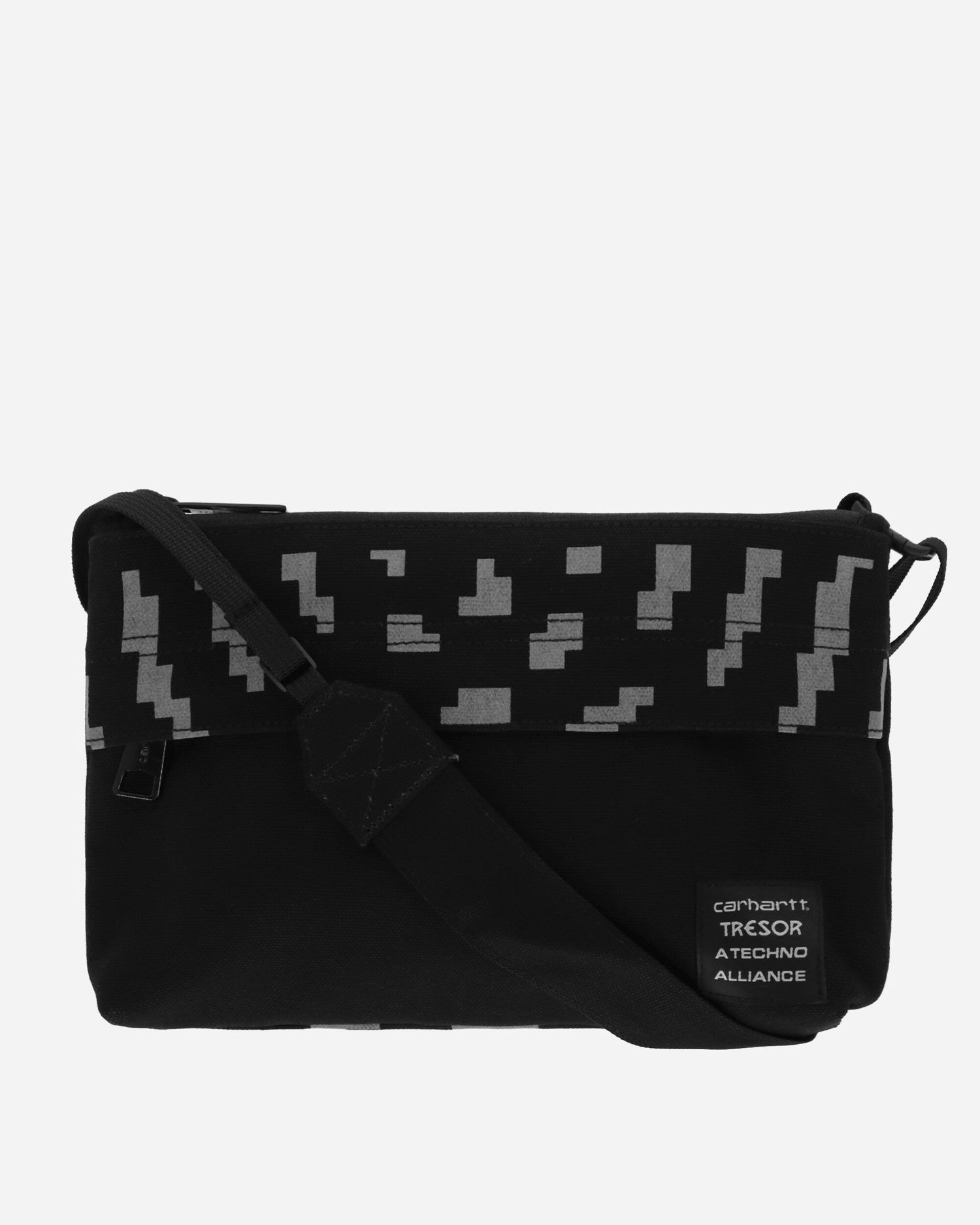 Taška cez rameno Carhartt WIP Tresor x Way Of The Light Strap Bag Čierna | I032785.1X9XX, 1