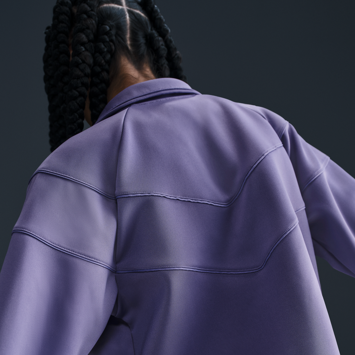 Mikina Nike Sportswear Windrunner Knit Jacket Fialová | HJ0975-527, 1