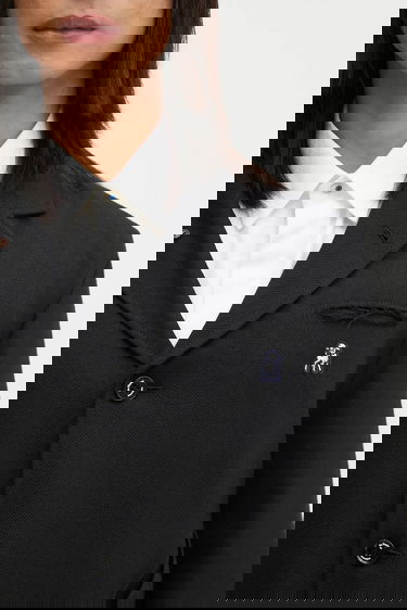 Bunda UNDERCOVER Embroidered Detail Wool Blazer Čierna | US2E4192, 3