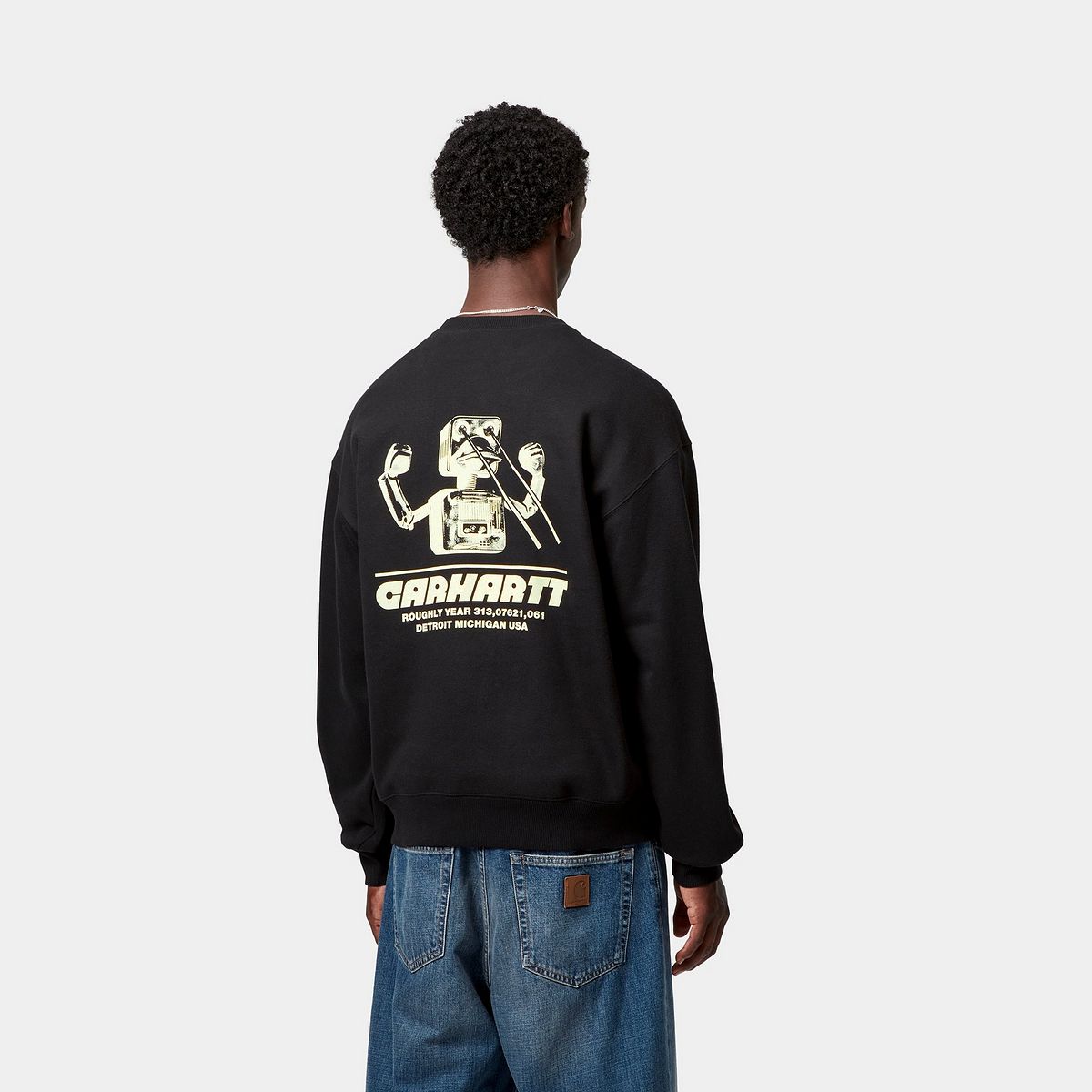 Mikina Carhartt WIP Wiptopia Sweatshirt Čierna | I035644_9, 1