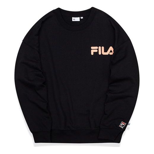 Sveter FILA Fusion Alphabet Logo Print Pullover Čierna | T11U038205F-BK, 0