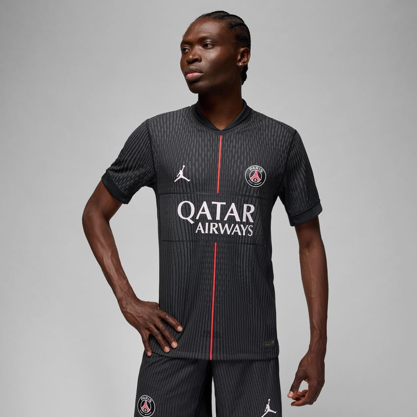 Dres Jordan Paris Saint-Germain 2025/26 Match Fourth Jordan Dri-FIT ADV Football Authentic Shirt Čierna | HQ4208-045