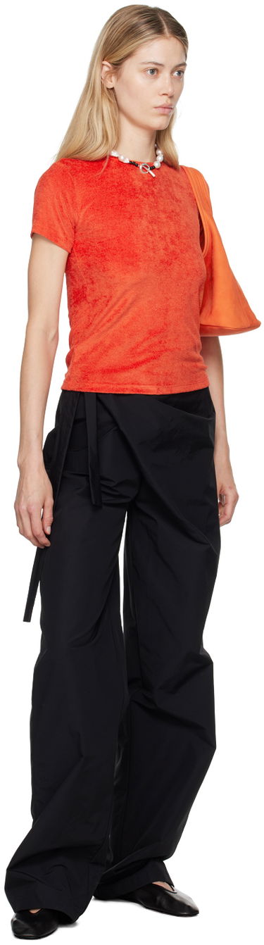 Tričko Baserange Omo Short Sleeve T-Shirt Oranžová | TOOT-VE-AU24, 3