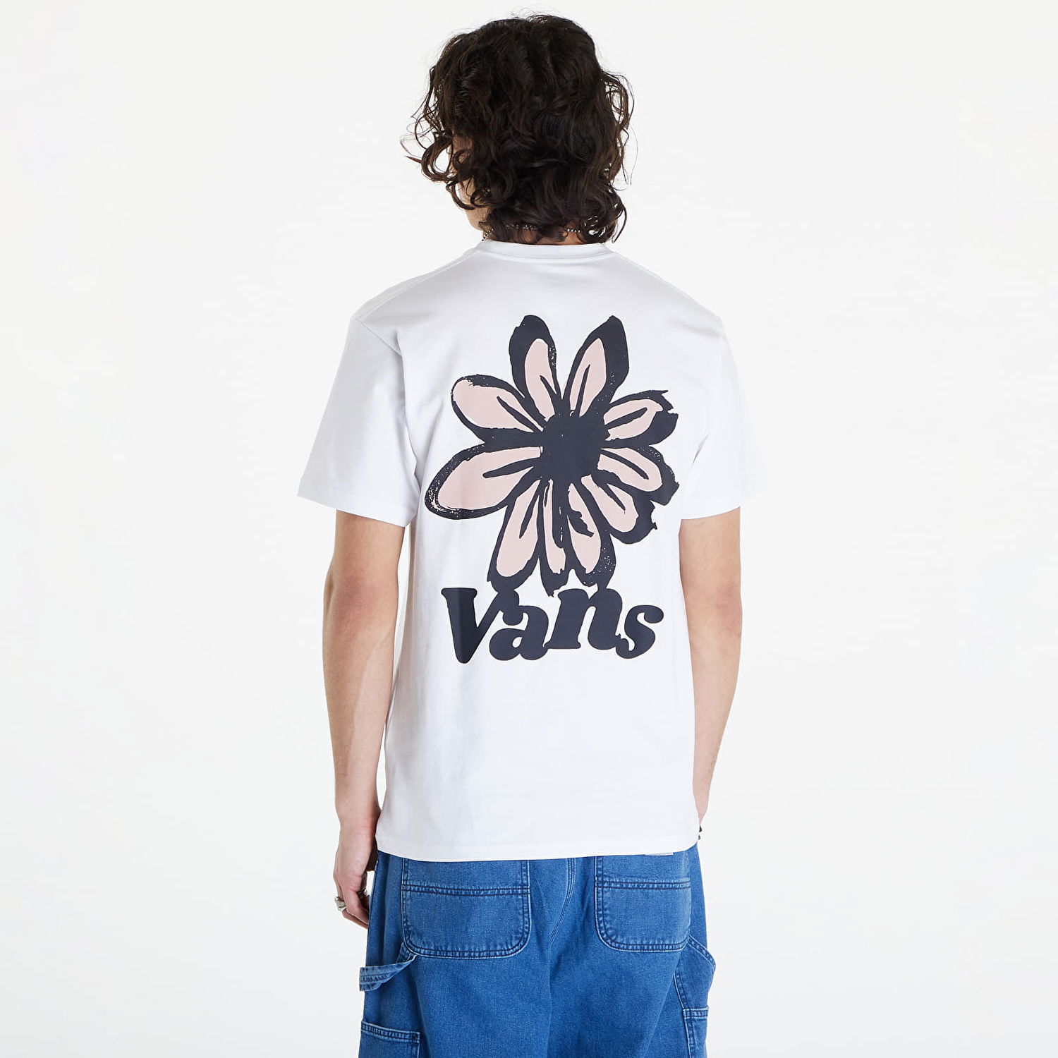 Tričko Vans Brush Petal Ss Tee White Biela | VN000G5BWHT1, 1