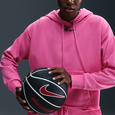 Mikina Nike A'ja Wilson Loose Cropped Basketball Hoodie Ružová | HM7707-684, 2