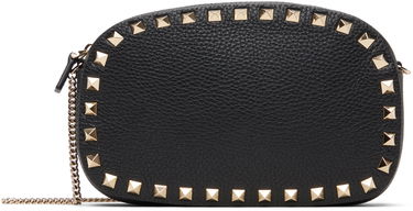 Taška cez rameno Valentino Valentino Garavani Mini Rockstud Crossbody Bag Čierna | 7W2P0AR4VSH, 0