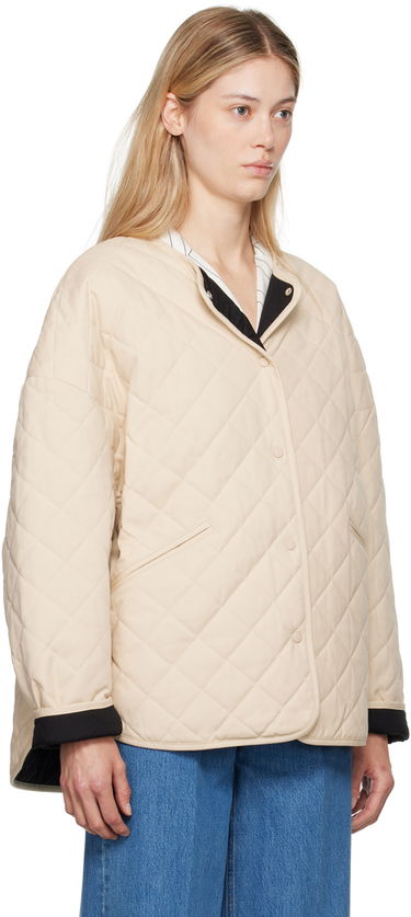 Prešívaná bunda TOTEME TOTEME Exclusive Quilted Jacket Béžová | 223-177-222, 1