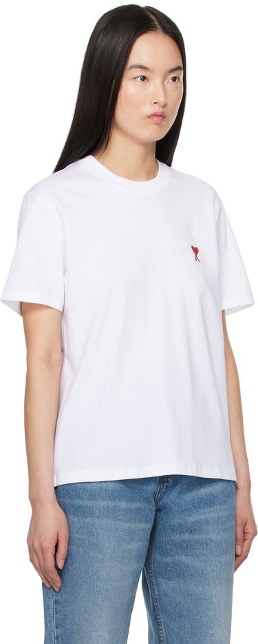 Tričko AMI AMI Paris Ami de Coeur Cotton T-Shirt Navy | BFUTS035.724, 4