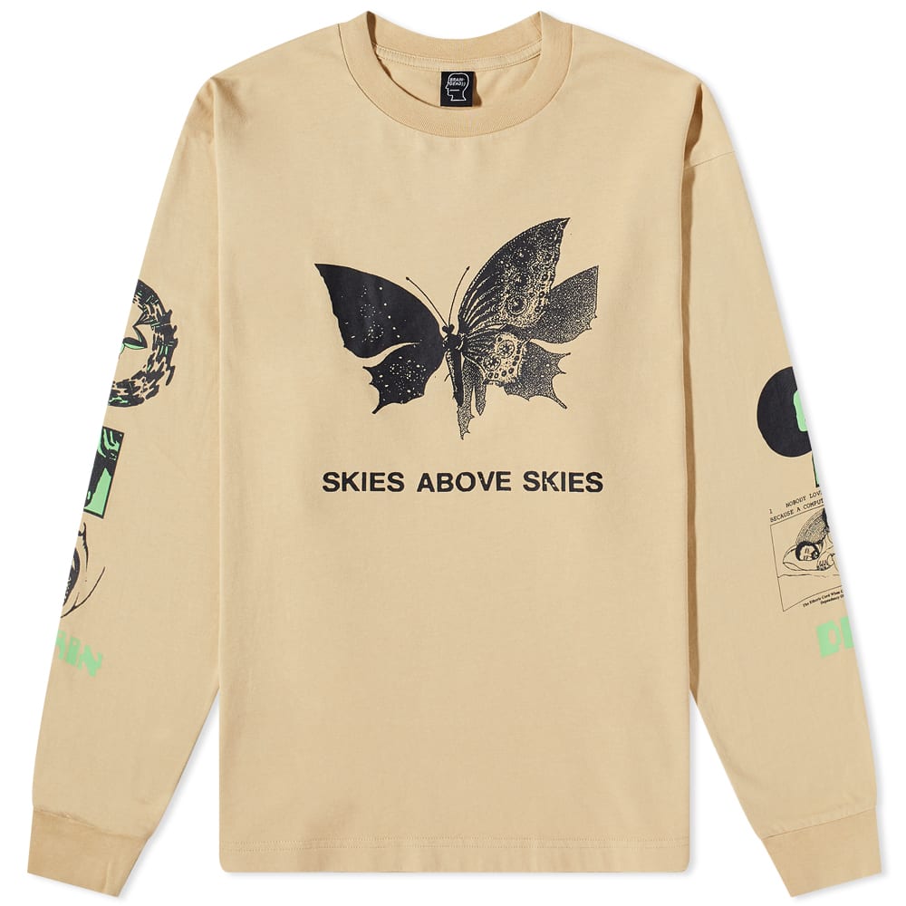Tričko Brain Dead Skies Above Skies Tee Béžová | BDP22T01002310BR06, 0