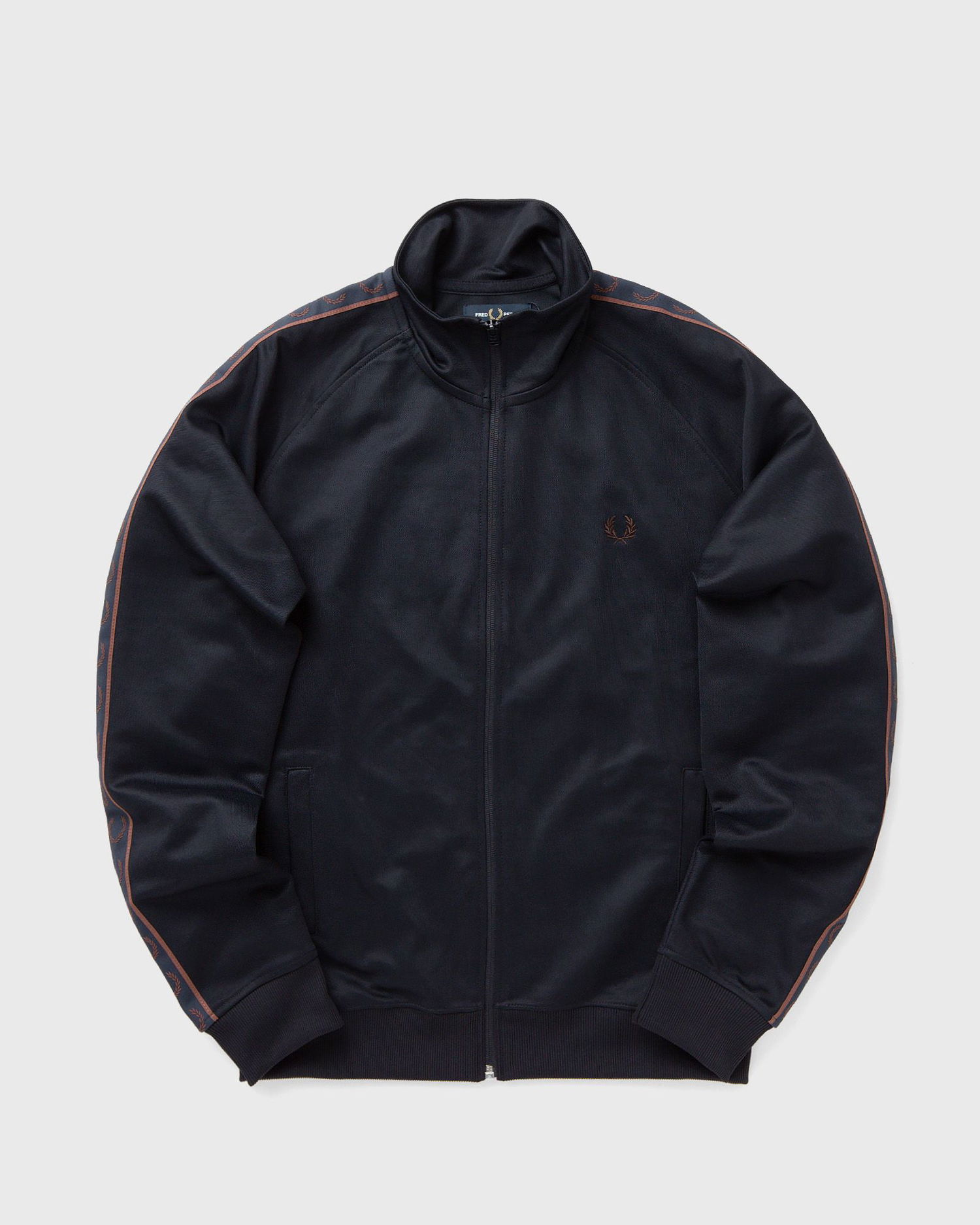 Bomber bunda Fred Perry Contrast Tape Track Jacket Navy | J5557-W71, 0