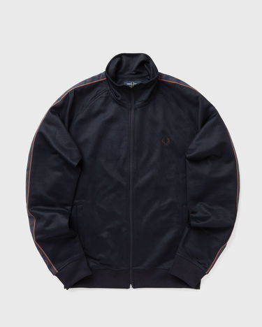 Bomber bunda Fred Perry Contrast Tape Track Jacket Navy | J5557-W71, 0