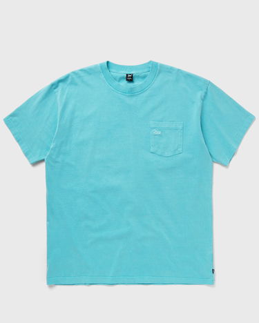Tričko Patta Basic Pocket Tee Tyrkysová | POC-BS24-1000-290-0140-052, 0