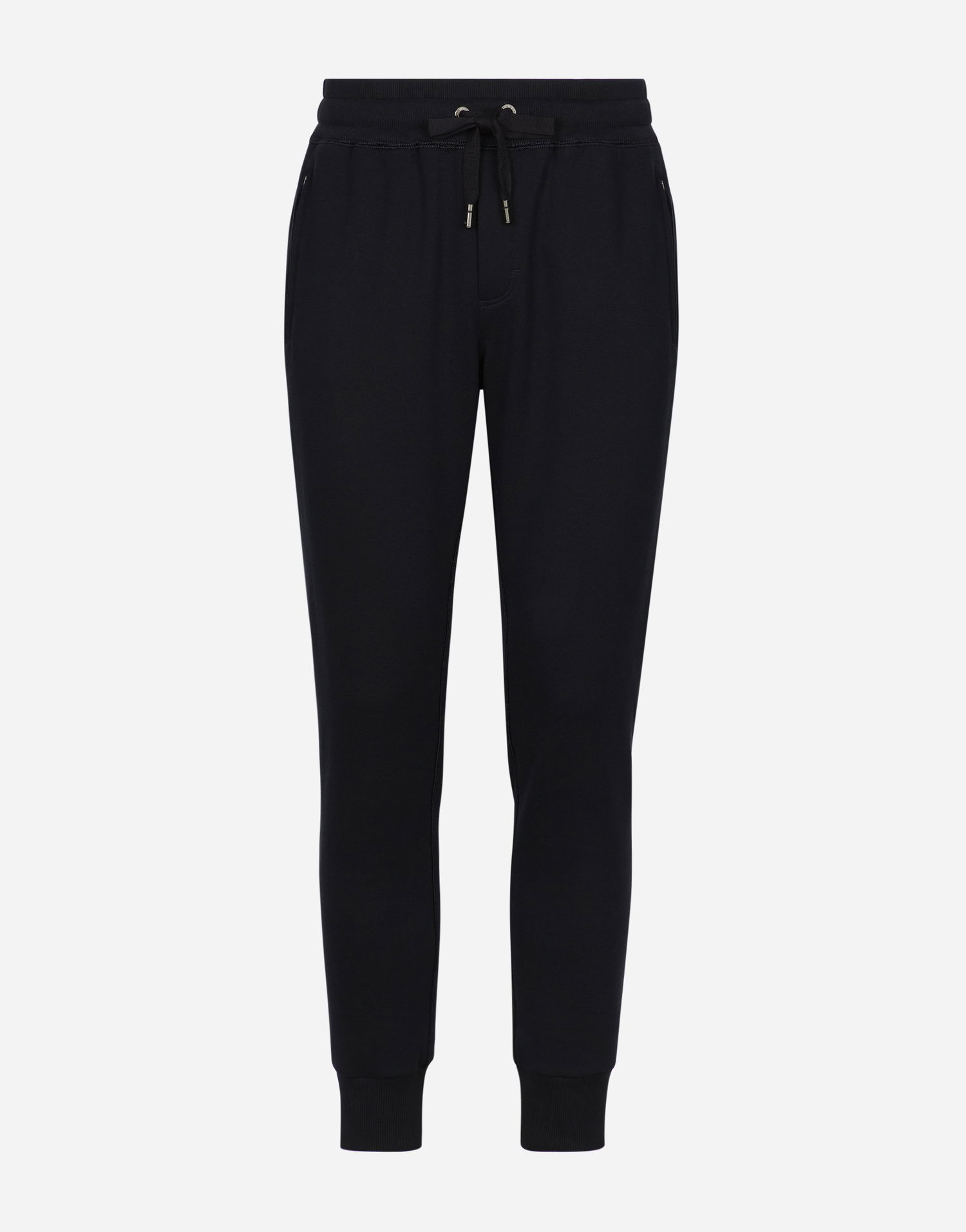 Tepláky Dolce & Gabbana Dolce & Gabbana Jersey Cotton Jogging Pants With Branded Tag Čierna | GVXQHTG7F2GB0665, 0