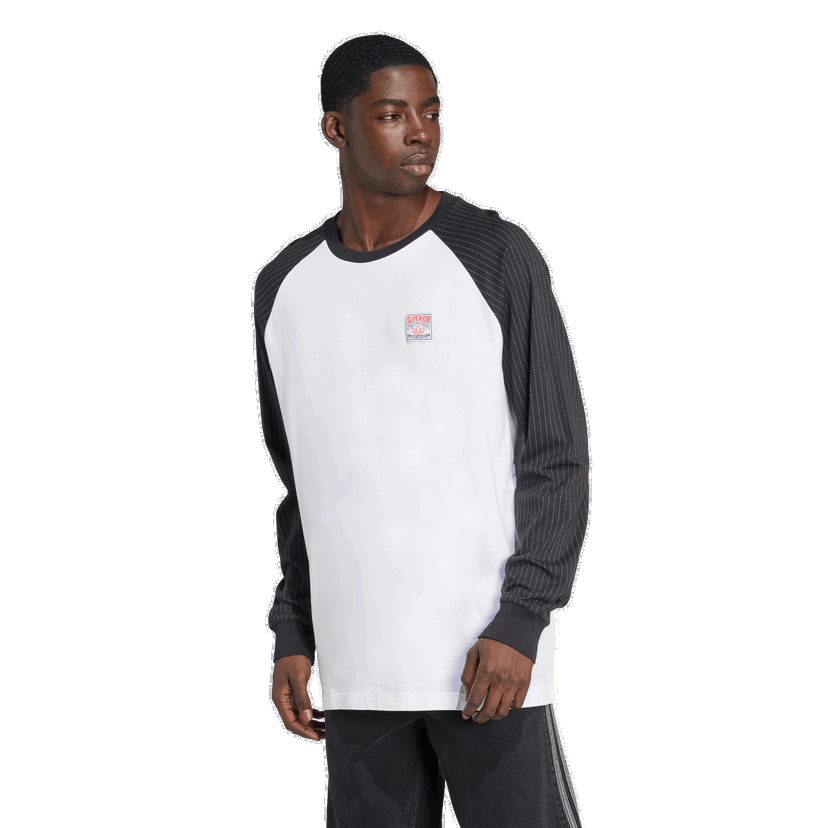 Tričko adidas Originals Adidas Graphic Long Sleeve T-Shirt Biela | JW0164