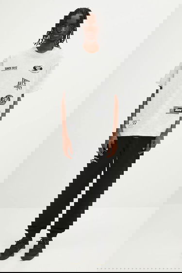 Tepláky AAPE by A Bathing Ape Main Sweat Graphic Print Drawstring Sweatpants Čierna | AAPPTMB637XXN, 4