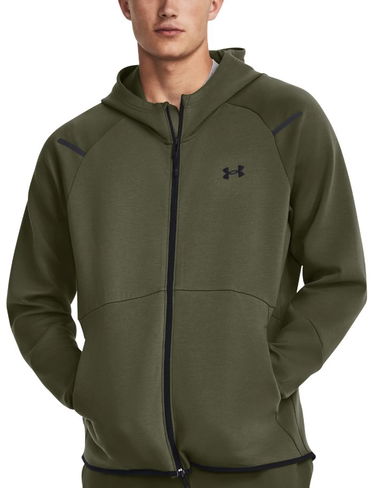 Mikina Under Armour Unstoppable Flc FZ Zelené | 1379806-390, 0