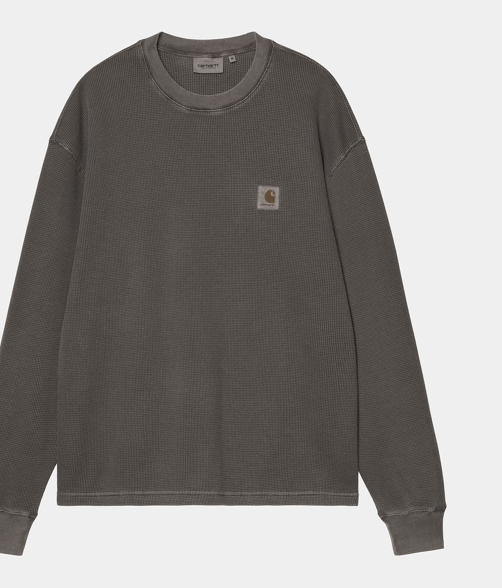 Tričko Carhartt WIP Long Sleeve Vista Waffle T-Shirt Šedá | I035304_5, 0