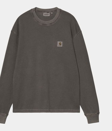 Tričko Carhartt WIP Long Sleeve Vista Waffle T-Shirt Šedá | I035304_5, 0