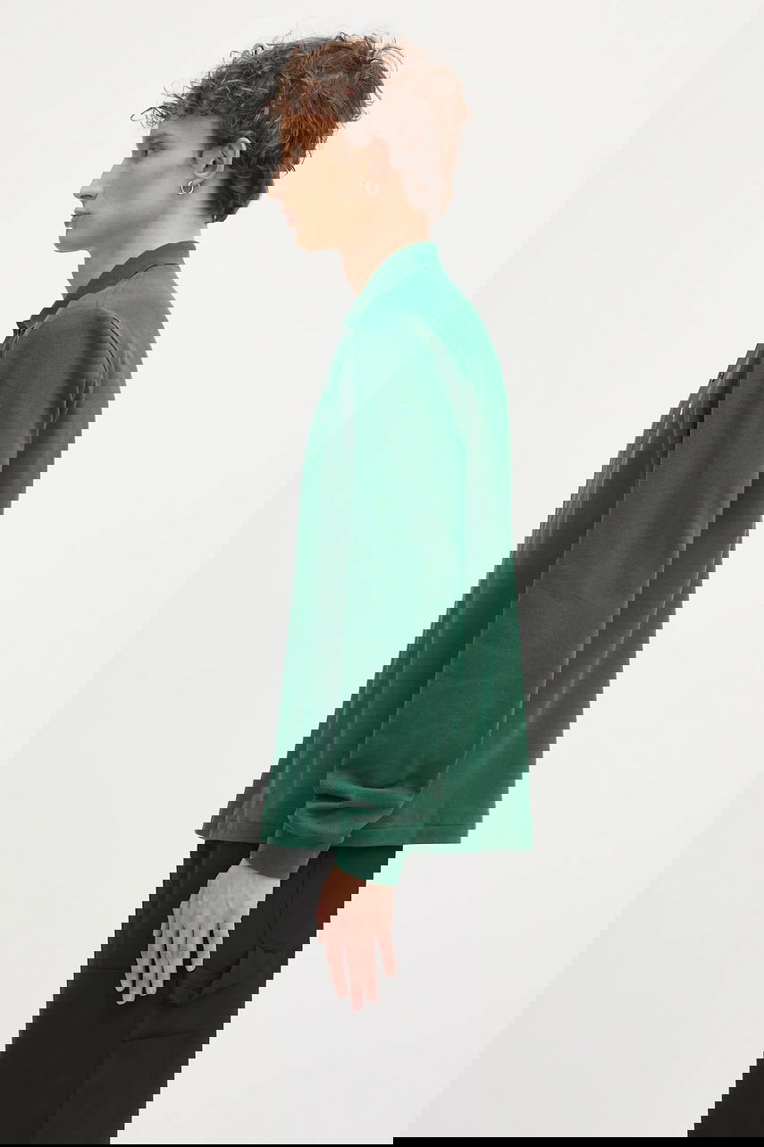 Polo tričko Lacoste Cotton Long-Sleeve Polo Zelené | L1312.032, 1