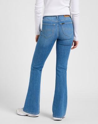 Džínsy Lee Breese Flare Jeans 33x33 Modrá | 112370938, 0