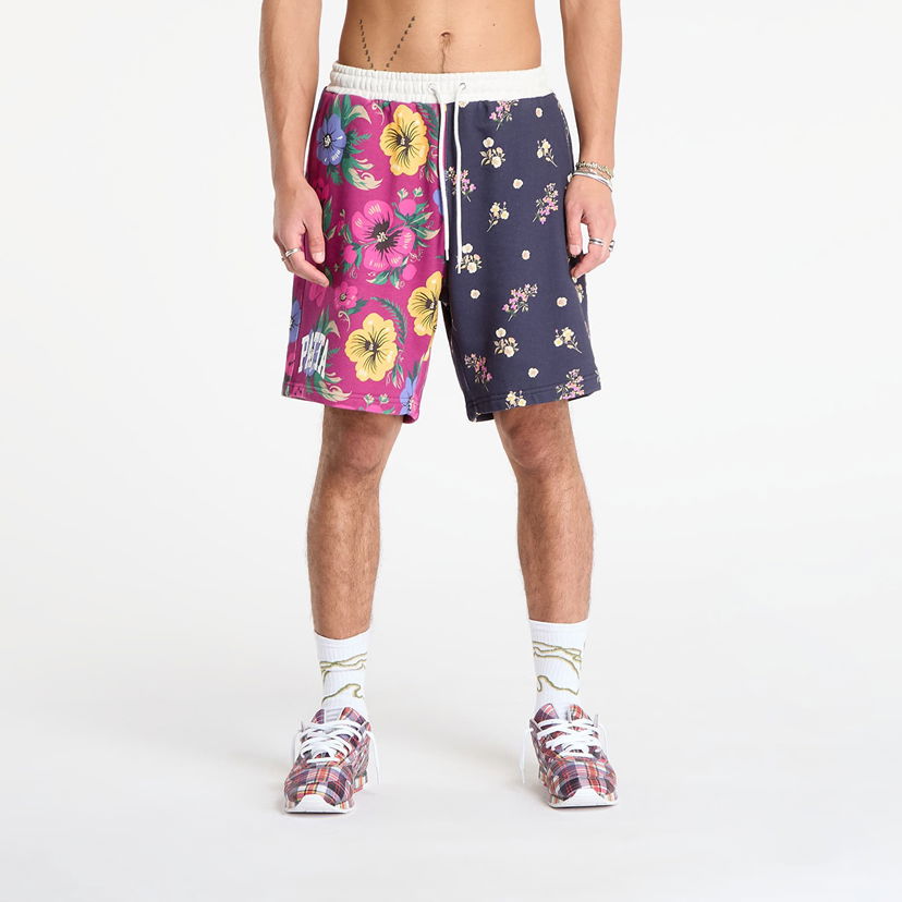 Šortky Patta Floral Patchwork Shorts Rôznofarebný | POC-AW25-2010-325-0023-084