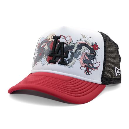 Šiltovka New Era New Era MLB Graphic 9FORTY Trucker LA Dodgers Cap Rôznofarebný | 60595221, 0