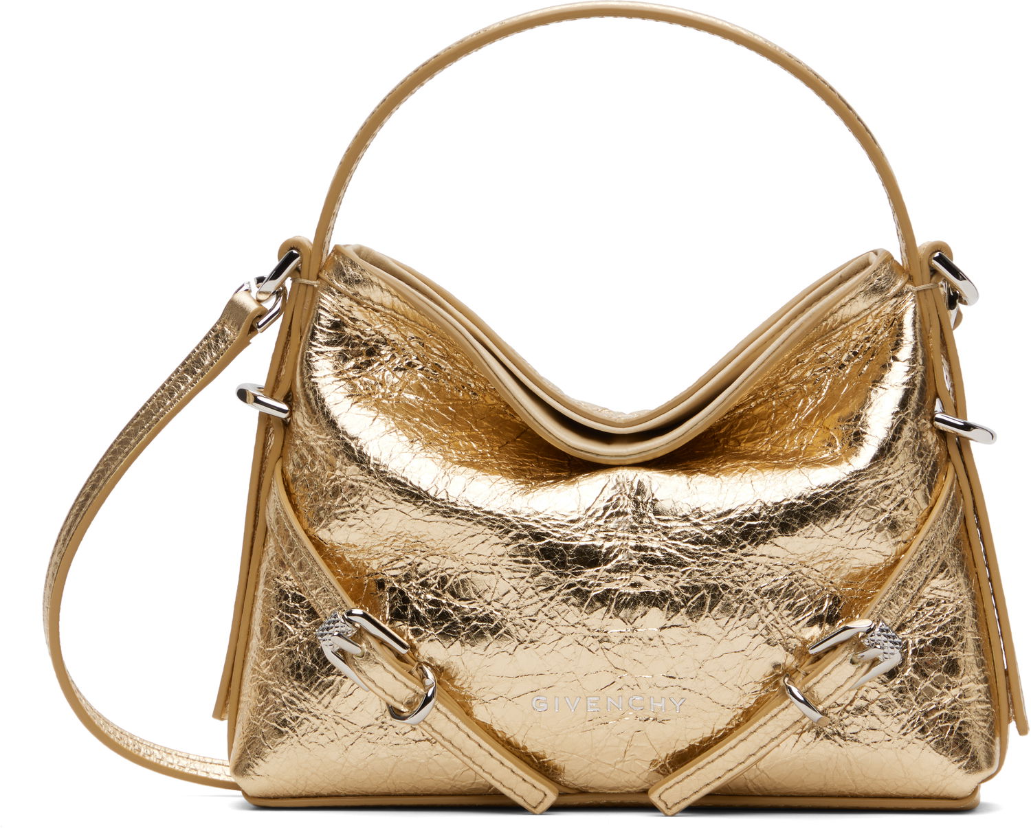 Kabelka Givenchy Givenchy Nano Voyou Bag Metalická | BB60NHB1ZB279, 0