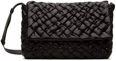 Taška cez rameno Bottega Veneta Bottega Veneta Rumple Messenger Bag Čierna | 776519V2BJ1, 0