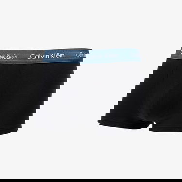 Spodná bielizeň a ponožky CALVIN KLEIN Cotton Stretch Low Rise Trunk 3-Pack Čierna | U2664G QRV, 3