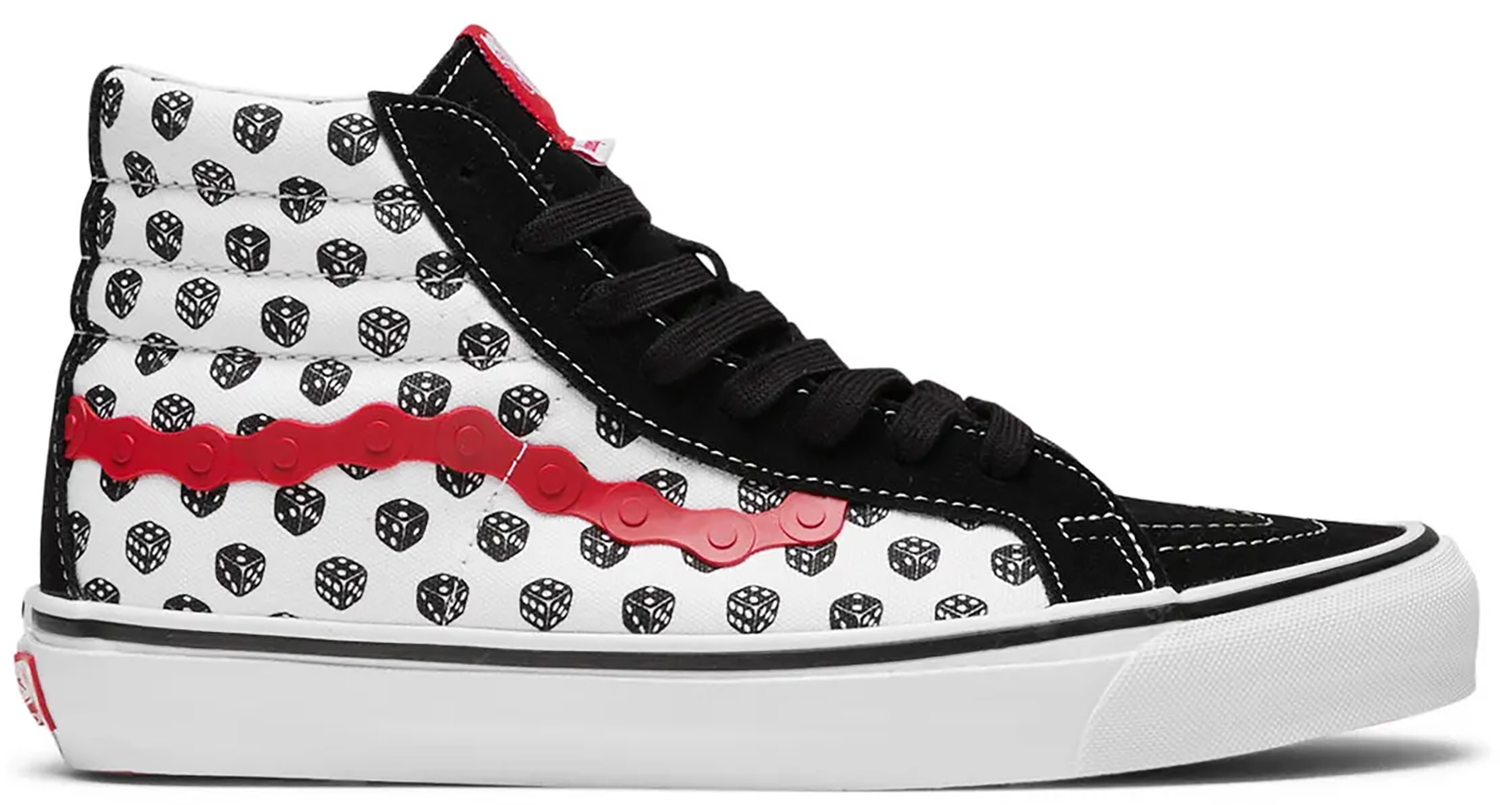 Tenisky a topánky Vans Sk8-Hi Bodega BMX Biela | VN0A4BVBTHA, 0
