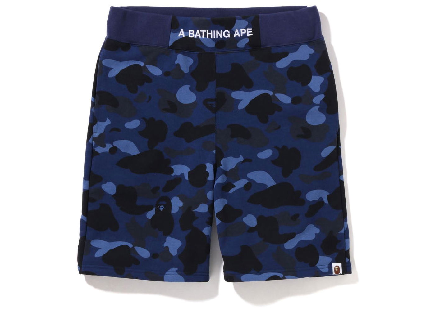 Šortky BAPE Color Camo Sweat Shorts Navy | 1I80-153-001, 0