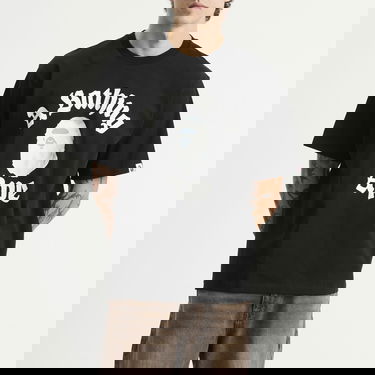Tričko BAPE A Bathing Ape Gothic College T-Shirt Čierna | 001TEL801330M-BLK, 2