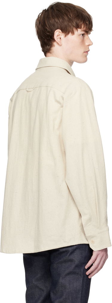 Košeľa A.P.C. A.P.C. Basile Overshirt Béžová | COGEV-H02709, 2