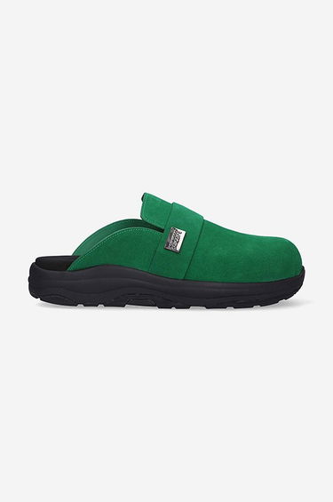 Tenisky a topánky SUICOKE Makö Suede Slippers Zelené | 316STW.STW, 0