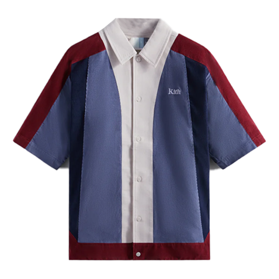 Košeľa KITH Cord Woodpoint Shirt Modrá | KHM031173-404