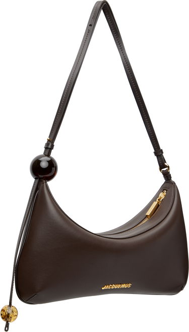 Taška cez rameno Jacquemus Jacquemus 'The large Bisou Perle' Shoulder Bag Hnedá | 25E251BA410-3171, 1