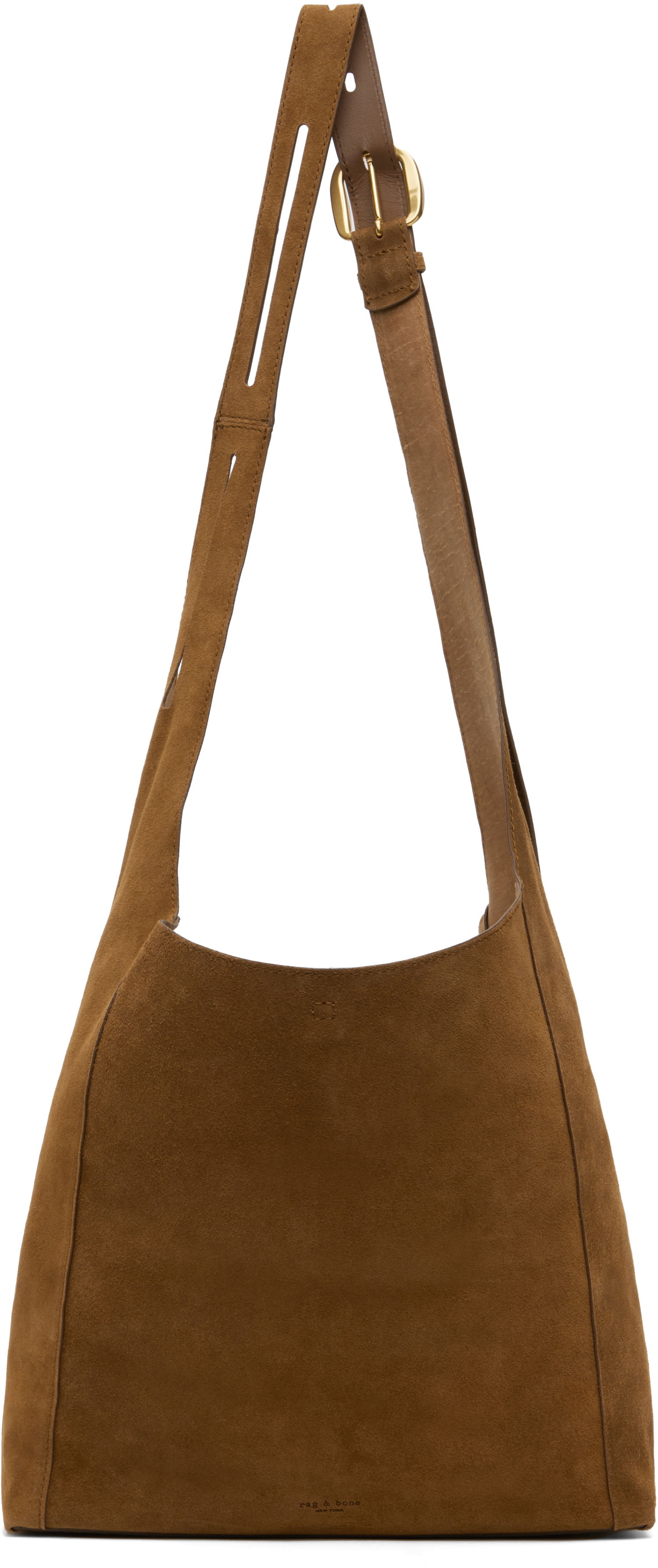 Taška cez rameno rag & bone rag & bone Belize Suede Shopper Tote Hnedá | WHH24HL1012SU12, 0