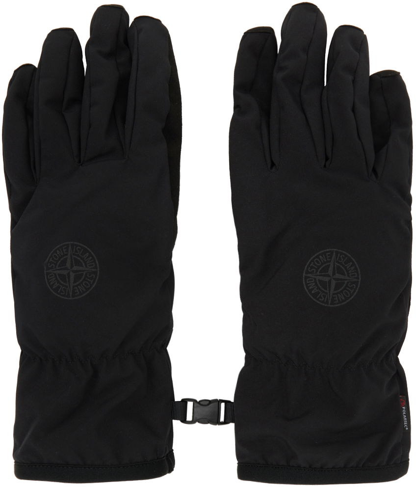Rukavice Stone Island Soft Shell Gloves Čierna | 791592429, 0